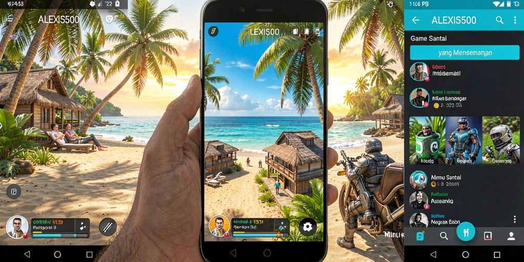 Tampilan menarik dari gameplay ALEXIS500 yang mengasyikkan.