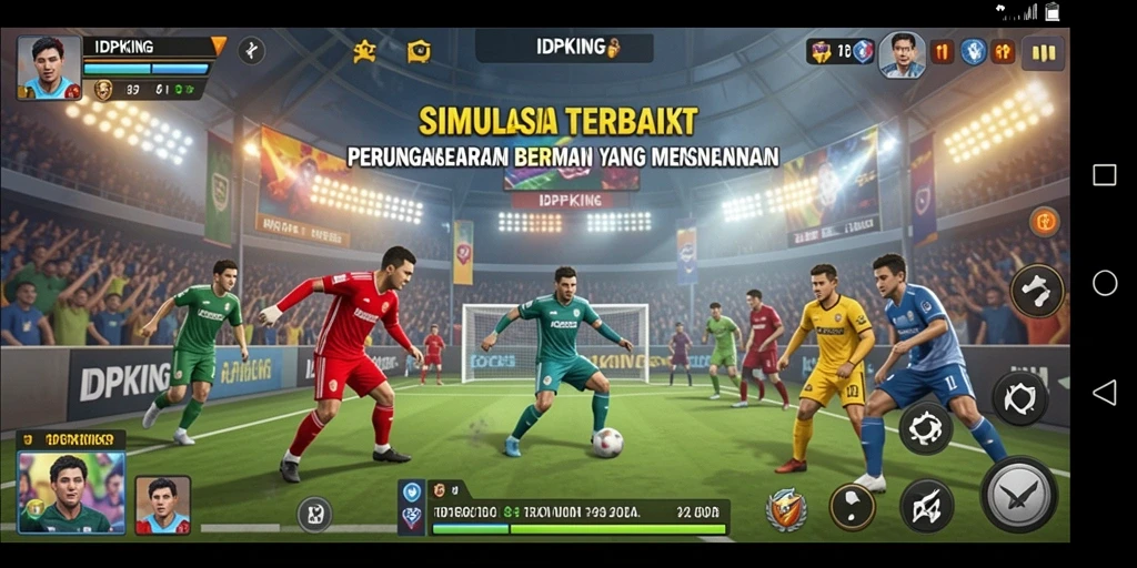 Tampilan gameplay IDPKING yang menawan dan interaktif.