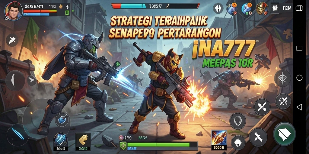 Tampilan menarik dari gameplay strategi INA777 yang menegangkan.