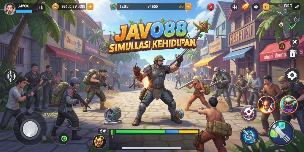 Tampilan gameplay <strong>JAVO88</strong> yang menarik dan interaktif.