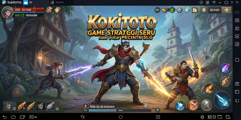 Tampilan menarik dari gameplay KOKITOTO yang penuh strategi.