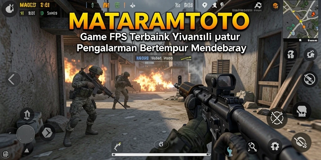 Gameplay seru dengan aksi tembak-menembak yang mendebarkan di MATARAMTOTO.