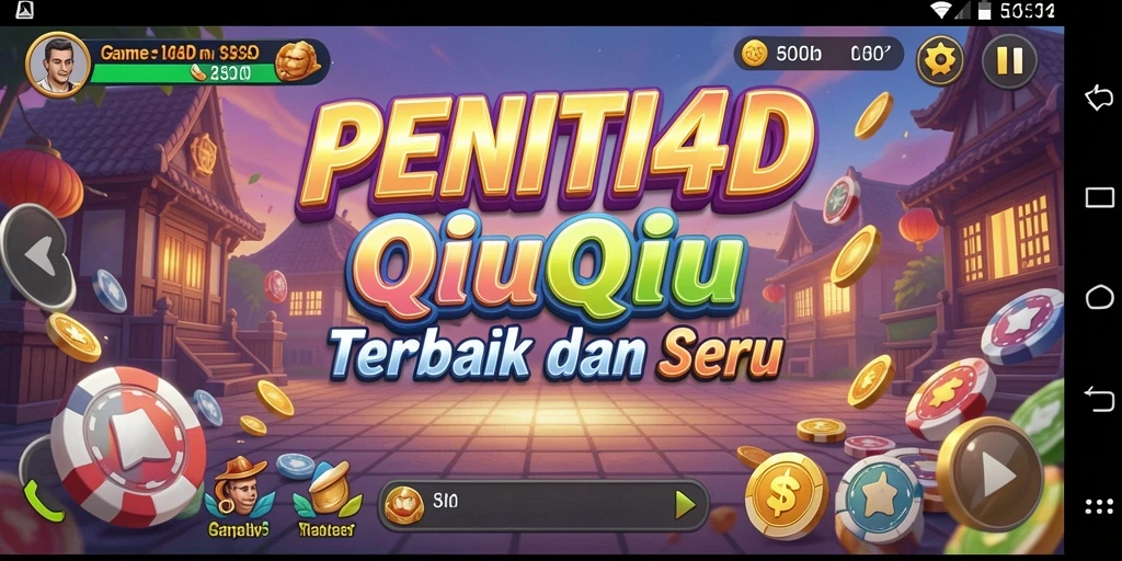 Screenshot menampilkan gameplay seru di QiuQiu yang dihadirkan PENITI4D.