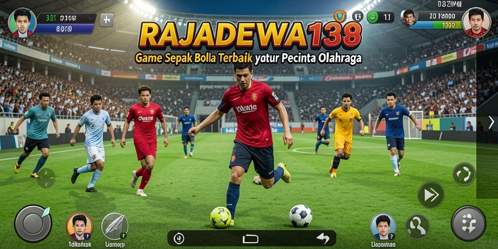 Screenshot utama menunjukkan gameplay seru di RAJADEWA138.