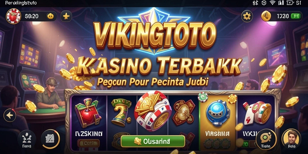 Gameplay mendebarkan dengan grafis menawan di VIKINGTOTO.